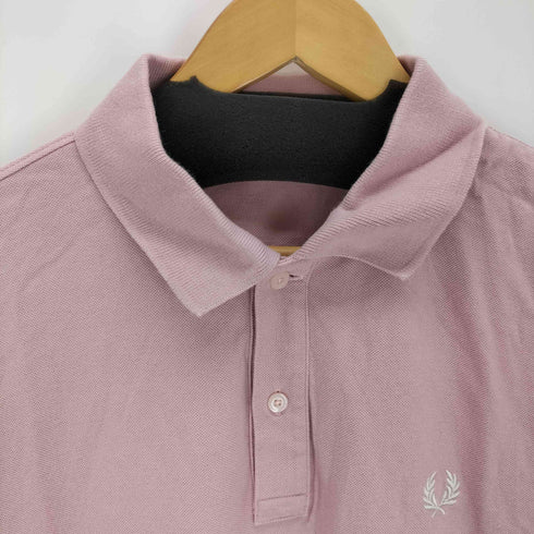 フレッドペリー FRED PERRY テープロゴ ポロシャツ メンズ L