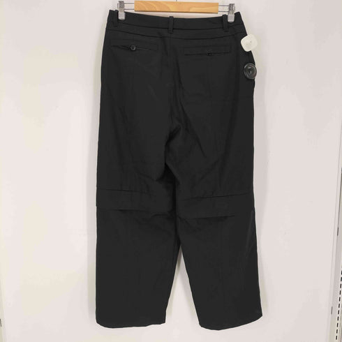 ジージーディー GGD ウール混 フロントクロススラックスパンツ メンズ FREE