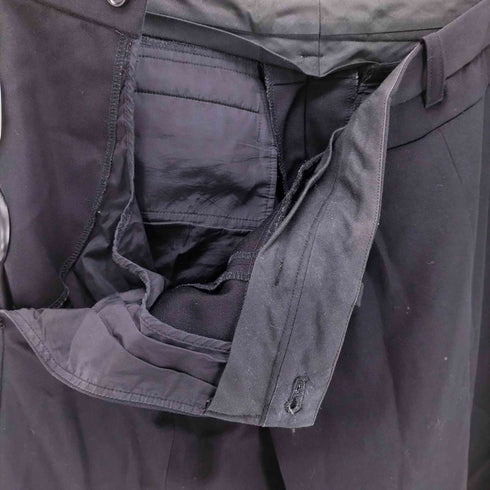 ジージーディー GGD ウール混 フロントクロススラックスパンツ メンズ FREE