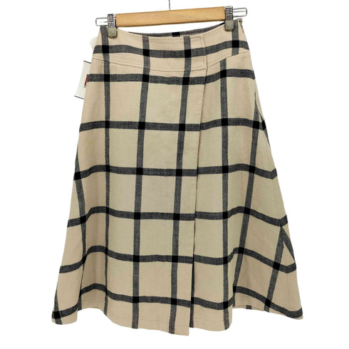 マッキントッシュフィロソフィー MACKINTOSH PHILOSOPHY チェック ラップ 巻き スカート レディース EUR:36