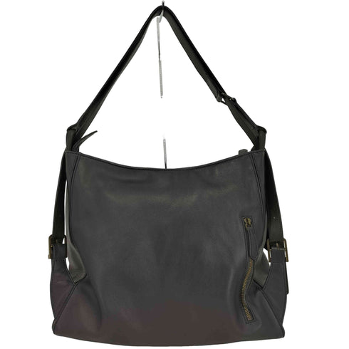 マザーハウス MOTHERHOUSE レザーショルダーバッグ yozora L メンズ