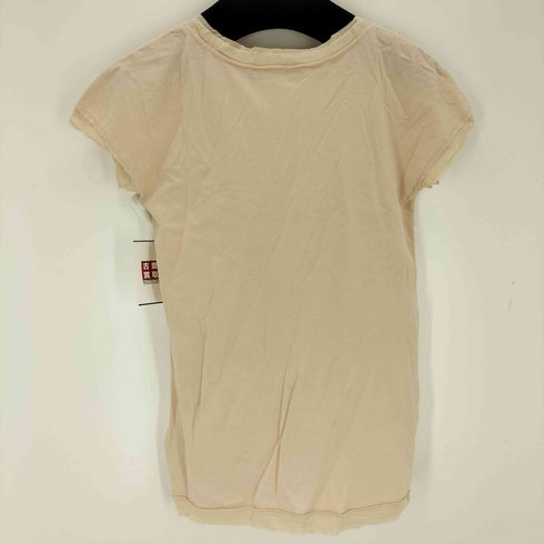 ドルチェアンドガッバーナ DOLCE&GABBANA コットンシルク クルーネックTシャツ レディース 36