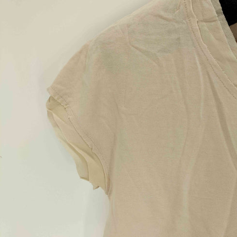 ドルチェアンドガッバーナ DOLCE&GABBANA コットンシルク クルーネックTシャツ レディース 36