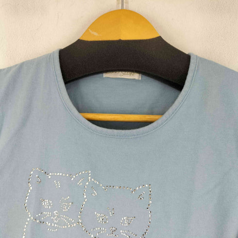 キャンディストリッパー Candy Stripper RHINESTONE BABYS TEE レディース FREE