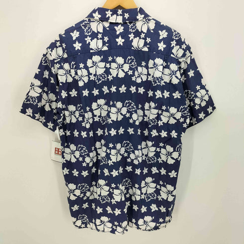 トミーヒルフィガー TOMMY HILFIGER ハイビスカス オープンカラー アロハシャツ ボックスシルエット メンズ import:M