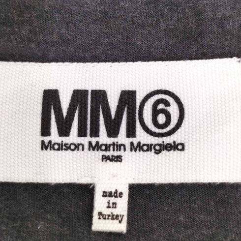エムエムシックスメゾンマルジェラ MM6 Maison Margiela 14AW 転写プリントワンピース レディース M