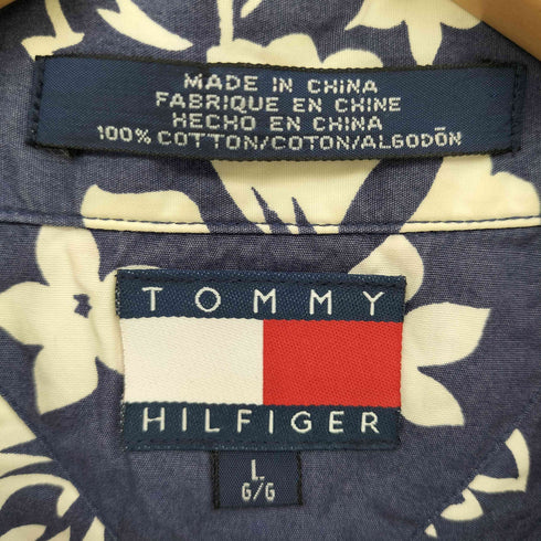 トミーヒルフィガー TOMMY HILFIGER オープンカラーアロハシャツ メンズ import:M