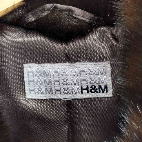 エイチアンドエム H&M Y2K フェイクファーショートコート レディース