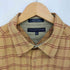 トミーヒルフィガー TOMMY HILFIGER チェック レギュラーカラーシャツ S/S メンズ import:XL