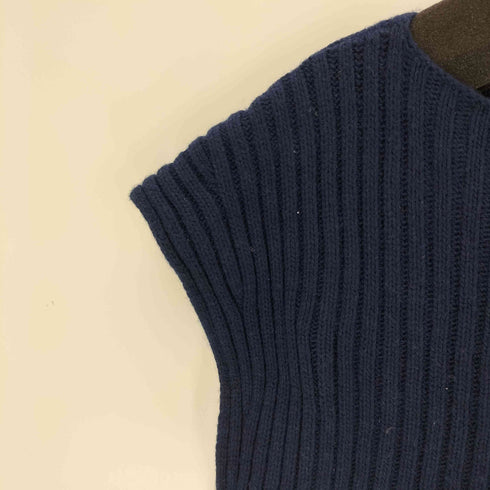 エムエムシックスメゾンマルジェラ MM6 Maison Margiela カシミヤ棍 ニットノースリーブワンピース レディース S