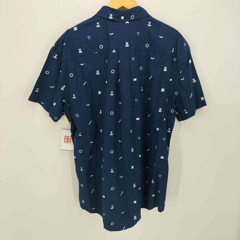 トミーヒルフィガー TOMMY HILFIGER 総柄 S/S レギュラーカラーシャツ メンズ import:XL