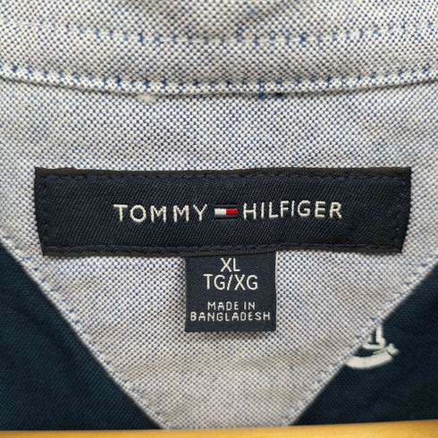 トミーヒルフィガー TOMMY HILFIGER 総柄 S/S レギュラーカラーシャツ メンズ import:XL