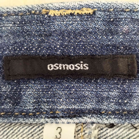 オズモーシス OSMOSIS ジップスキニーデニムパンツ レディース 3