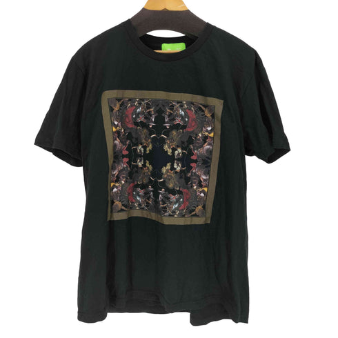 プリントクルーネックTシャツ メンズ