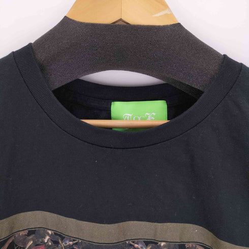 プリントクルーネックTシャツ メンズ
