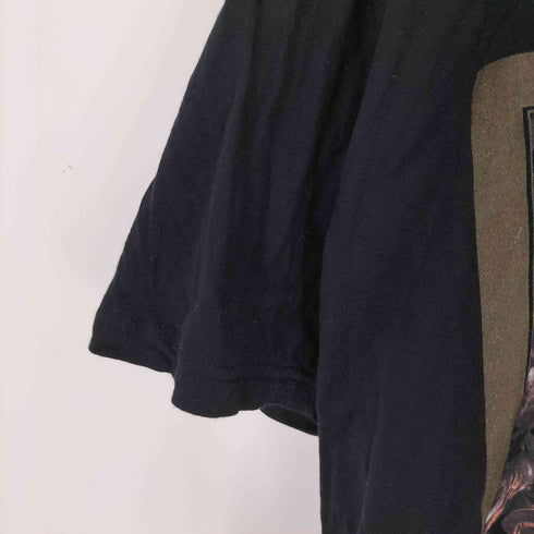 プリントクルーネックTシャツ メンズ