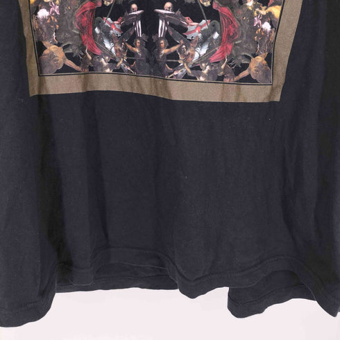 プリントクルーネックTシャツ メンズ