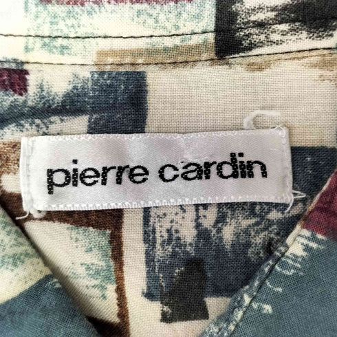 ピエールカルダン pierre cardin 総柄 レーヨンシャツ メンズ JPN:L