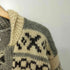 COLONIST 総柄 カウチン ニット ジャケット PURE WOOL メンズ import:M