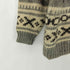 COLONIST 総柄 カウチン ニット ジャケット PURE WOOL メンズ import:M