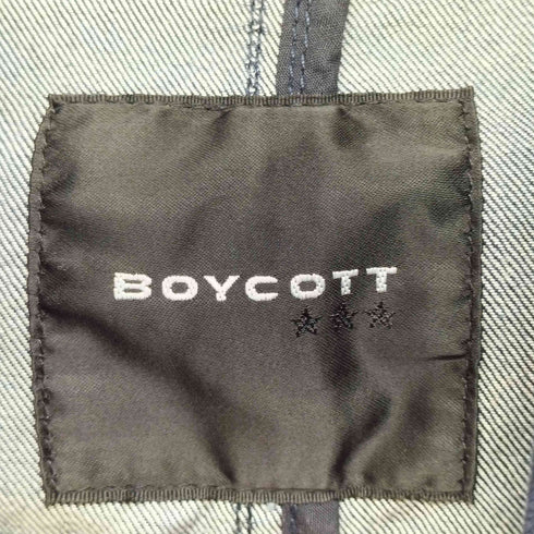 ボイコット BOYCOTT y2k デニムモッズコート domestic メンズ 3
