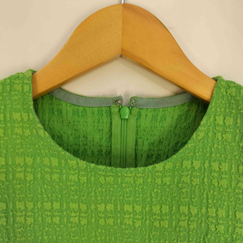 メゾンスペシャル MAISON SPECIAL 22AW ジャガードギャザースリーブトップス レディース FREE