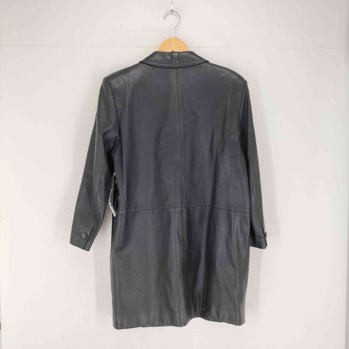 ラムレザーダブルチェスターコート LAMB LEATHER MADE IN JAPAN メンズ