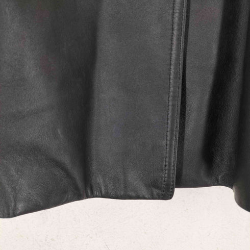 ラムレザーダブルチェスターコート LAMB LEATHER MADE IN JAPAN メンズ