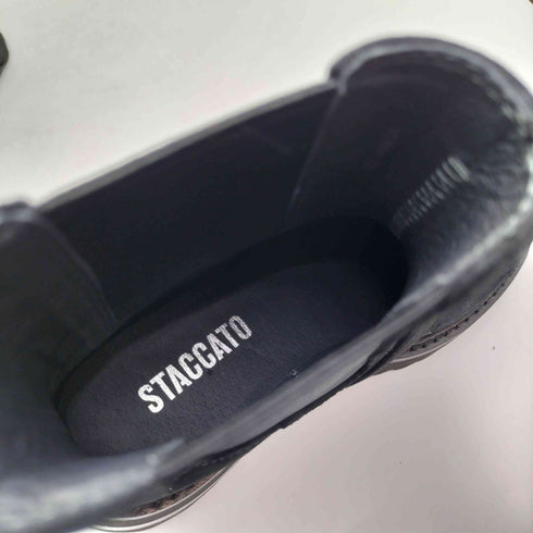 スタッカート STACCATO カヤビーンズ バックル ミドル ブーツ レディース JPN:22.5