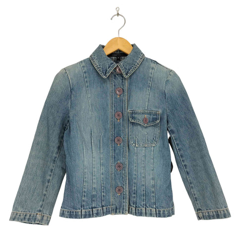 マークジェイコブス MARC JACOBS フロントタックデニムシャツ レディース 6