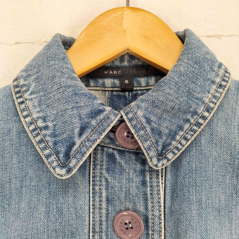 マークジェイコブス MARC JACOBS フロントタックデニムシャツ レディース 6