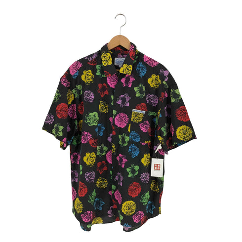 JAMS WORLD 80-90s 花柄 レギュラーカラーシャツ メンズ import:XL