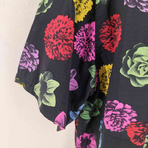 JAMS WORLD 80-90s 花柄 レギュラーカラーシャツ メンズ import:XL