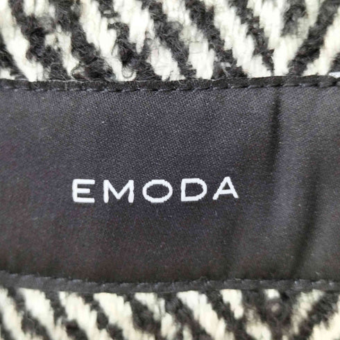 エモダ EMODA 23AW シングルオーバーコート レディース FREE