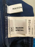メゾンスペシャル MAISON SPECIAL 22SS スパークル サイドライン ジャージ パンツ レディース JPN:M