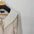 ザラ ZARA レース襟 クロップド ブラウス レディース import:S