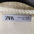 ザラ ZARA フレアスリーブ メッシュニット カーディガン レディース import:S