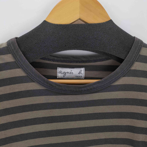 アニエスベー agnes b. ボーダーL/S Tシャツ レディース