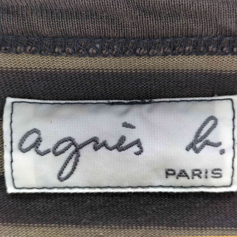 アニエスベー agnes b. ボーダーL/S Tシャツ レディース