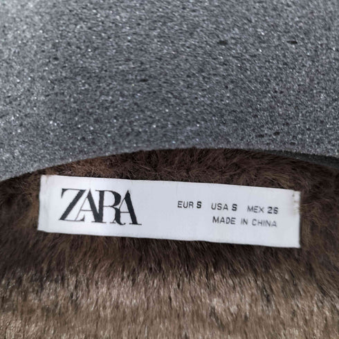 ザラ ZARA ビジュー シャギーニット レディース import:S