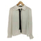 ザラ ZARA コントラストタイ ボウタイ シャツ ブラウス レディース import:M