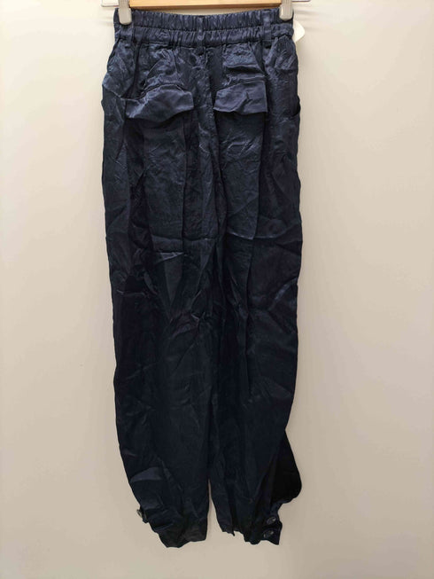 ソロヴ SOLOV 23SS WASHER PANTS アセテート タック ワッシャー パンツ レディース JPN:1
