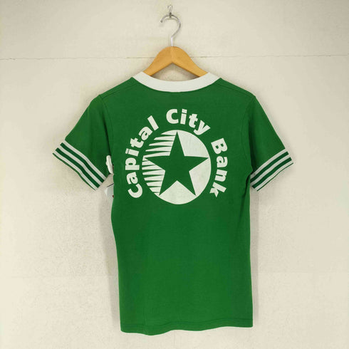 ソフィー SOFFE 80S~ MADE IN USA 両面プリントリンガーTシャツ メンズ S