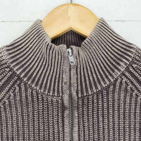 ラグアジェム LAGUA GEM Y2K METAL MOTIF ZIP ニット レディース FREE
