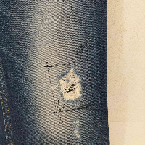 ディーゼル DIESEL Y2K LOWKY スリムフィットデニムパンツ レディース W24L30