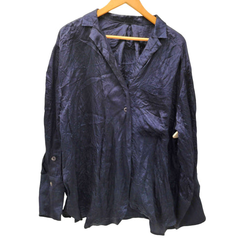ソロヴ SOLOV 23SS WASHER SHIRT ワッシャー オープンカラー シャツ レディース FREE