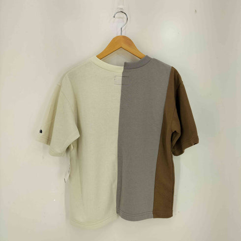 ノースフェイスパープルレーベル THE NORTH FACE PURPLE LABEL Asymmetry Logo Tee アシンメトリー ロゴ Tシャツ レディース JPN:S