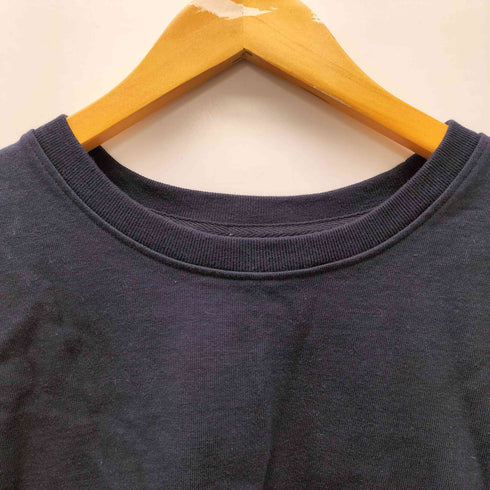 The Barnnet Navy Logo T-Shirt ネイビー ロゴ Tシャツ レディース OS