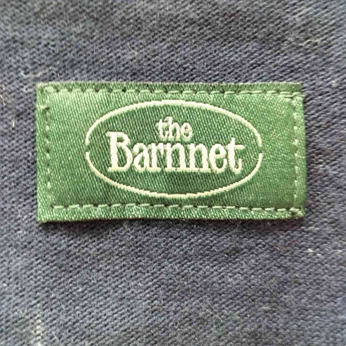 The Barnnet Navy Logo T-Shirt ネイビー ロゴ Tシャツ レディース OS
