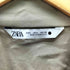 ザラ ZARA 比翼ボタン クロップド ショート ジャケット レディース import:L